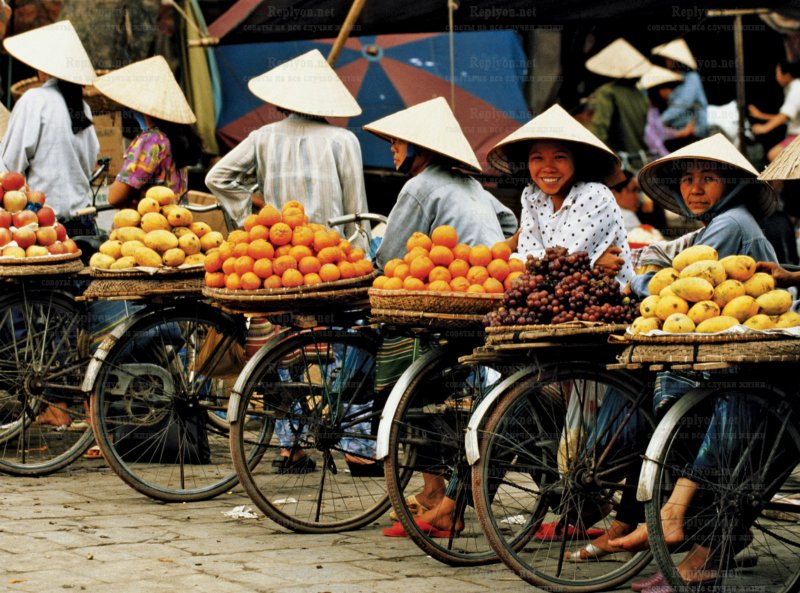 Рынок во Вьетнаме