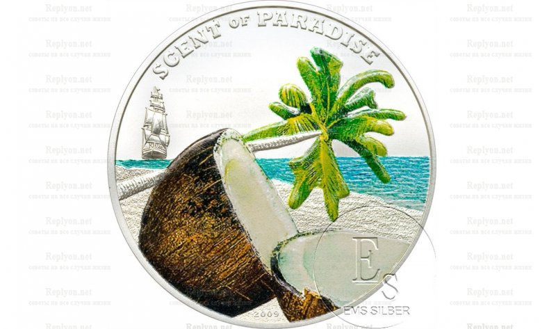 Монеты пахнущие острова Палау
