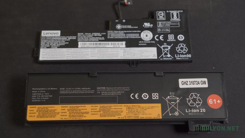 Замена аккумулятора на Thinkpad T480