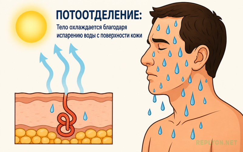 Влага уходит из организма человека