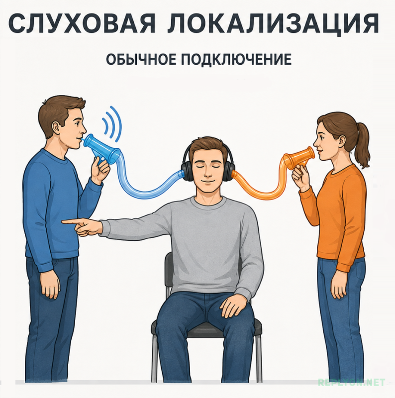 Опыт с обманом мозга - Обмануть слух