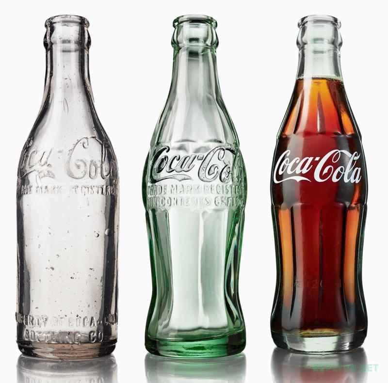 История контурной бутылки Coca-Cola 1915 год